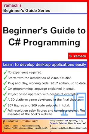 beginners guide to c programming 1st edition serhan yamacli 1548495174, 978-1548495176