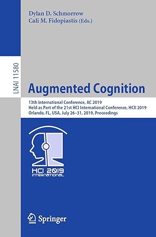augmented cognition 13th international conference ac 2019 held as part of the 21st hci international