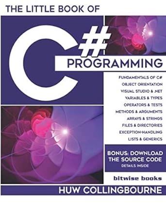 the little book of c programming 1st edition huw collingbourne 1913132064, 978-1913132064
