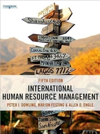 international human resource management 5th edition by p j dowling by m festing by a engle 5th edition p j