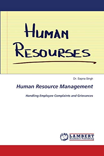 human resource management handling employee complaints and grievances  singh, dr. sapna 6202683767,