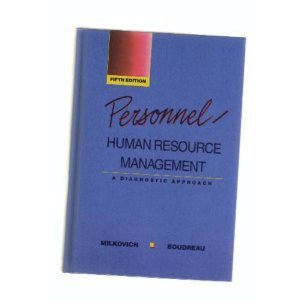 personnel/human resource management a diagnostic approach 5th edition milkovich, george t 0256059632,