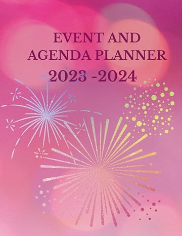 event and agenda planner 1st edition donna c ledesma b0cfczf4hn