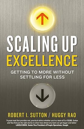 scaling up excellence 1st edition hayagreeva robert i. rao 1847941001, 978-1847941008