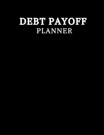 debt payoff planner 1st edition pretty knkoss b0chq661jc