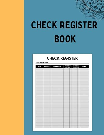 check register book 1st edition ayoub apo b0cjdkrl71