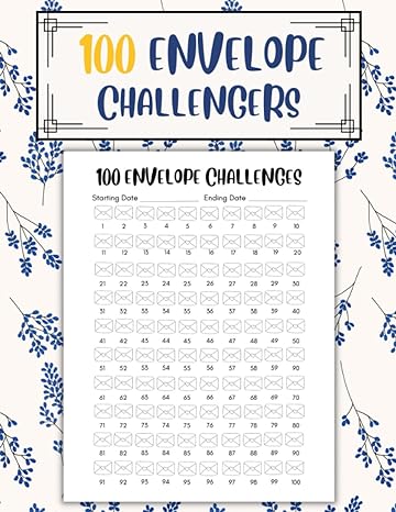 100 envelopes challenge 1st edition hamza osmane b0cdn7nf7x