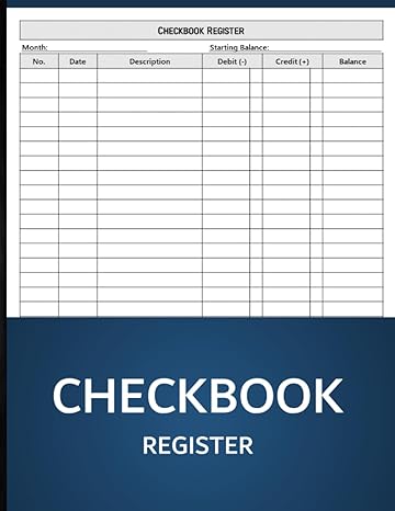 checkbook register 1st edition simple style press b0cgx73jk3