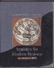 statistics for modern business a first course 3rd edition lawrence l lapin 0030077869, 9780030077869