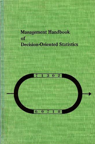 management handbook of decision oriented statistics 1st edition norbert lloyd enrick 0882759841, 9780882759845