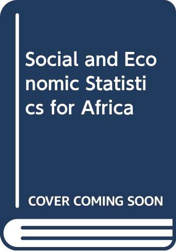 social and economic statistics for africa 1st edition g. m. k kpedekpo 0043100112, 9780043100110