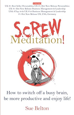 screw meditation 1st edition sue belton 1914265858, 978-1914265853