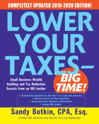 lower your taxes big time 1st edition sandy botkin 1260143813, 9781260143812