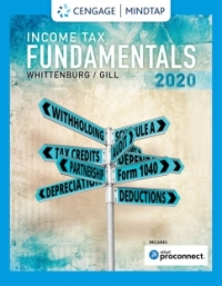 income tax fundamentals whittenburg gill 2020 1st edition whittenburg/altus buller/gill 0357107063,