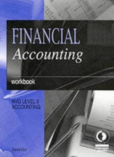 financial accounting workbook 1st edition david cox 9781872962436