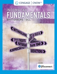 income tax fundamentals whittenburg gill 2021 1st edition whittenburg/altus buller/gill 0357141415,