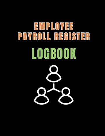 employee payroll register logobook 1st edition jannat bilal b0cdk5mj7t