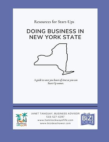 doing business in new york state 1st edition janet tanguay ,hope derocha b0cnqxq94b, 979-8866659746