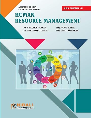 human resource management 1st edition dr shalaka parker 9389825563, 978-9389825565