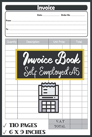invoice book 1st edition invoice books 979-8540292245
