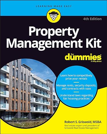property management kit for dummies 4th edition robert s. griswold 111983578x, 978-1119835783