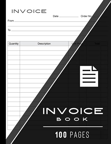 invoice book self employed 1st edition simply planners 979-8502142625