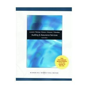 study guide to accompany auditing and assurance services 4th revised edition ramsay louwers 0071221018,