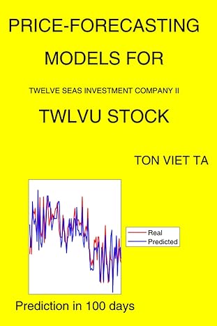 price forecasting models for twelve seas investment company ii twlvu stock 1st edition ton viet ta