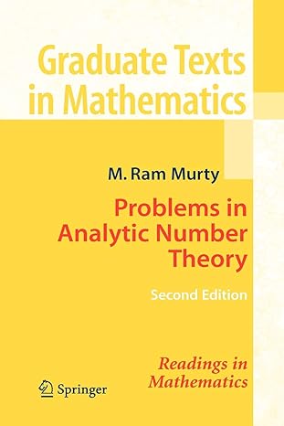 problems in analytic number theory 2nd edition m. ram murty 1441924779, 978-1441924773