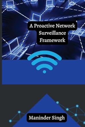 a proactive network surveillance framework 1st edition maninder singh 2534887947, 978-2534887944