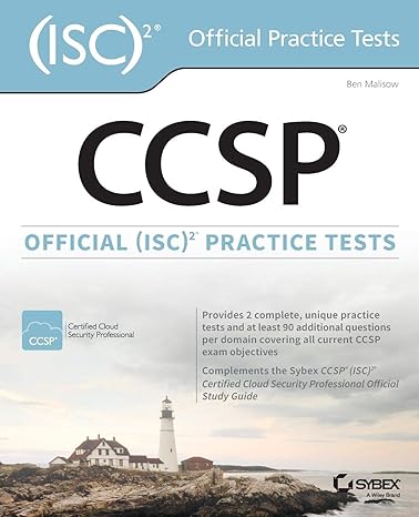 ccsp official practice tests 1st edition ben malisow 1119449227, 978-1119449225