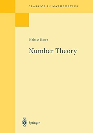 number theory 1980 edition helmut hasse ,h.g. zimmer 354042749x, 978-3540427490