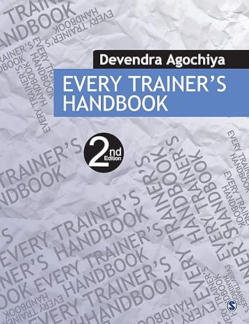 every trainers handbook 2nd edition devendra agochiya 8132100816, 978-8132100812