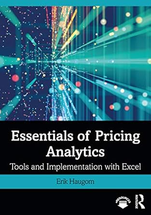 essentials of pricing analytics 1st edition erik haugom 0367363232, 978-0367363239