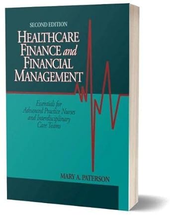 healthcare finance and financial management 1st edition mary paterson 1605956279, 978-1605956275