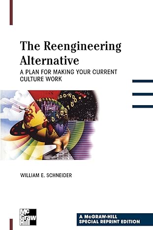 the reengineering alternative 1st edition william schneider 0071359818, 978-0071359818