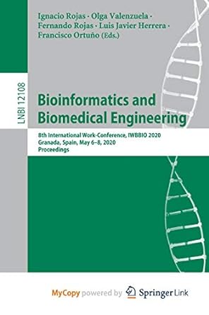 bioinformatics and biomedical engineering 8th international work conference iwbbio 2020 granada spain may 6 8