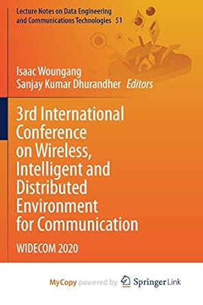 3rd international conference on wireless intelligent and distributed environment for communication widecom
