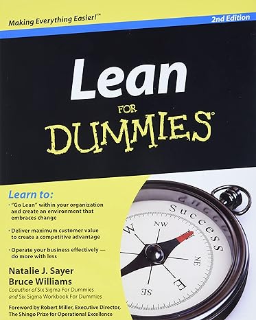 lean for dummies 2nd edition natalie j. sayer 1118117565, 978-1118117569