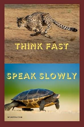 think fast speak slowly 120 pages graph paper notes 6x9 inch 1st edition pty b098cx7v4s, 979-8527319118