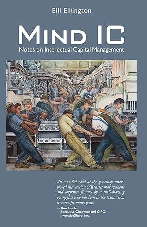 mind ic notes on intellectual capital management 1st edition bill elkington 1977238386, 978-1977238382