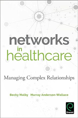 networks in healthcare managing complex relationships 1st edition becky malby 1786352842, 978-1786352842