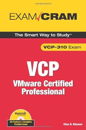 vcp exam cram vmware certified professional 1st edition elias khnaser 0789738058, 978-0789738059