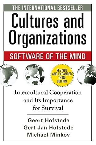 cultures and organizations software of the mind third edition 1st edition geert hofstede 0071664181,