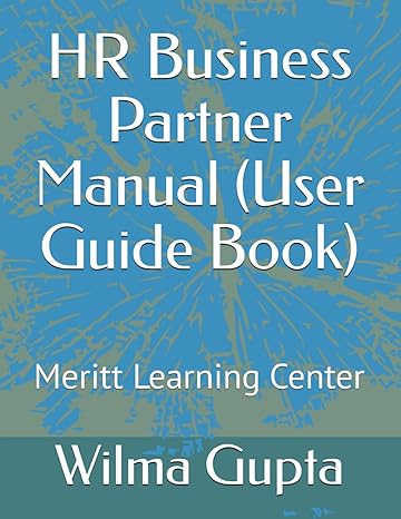 Hr Business Partner Manual Meritt Learning Center