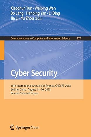 cyber security 15th international annual conference cncert 2018 beijing china august 14  2018 revised