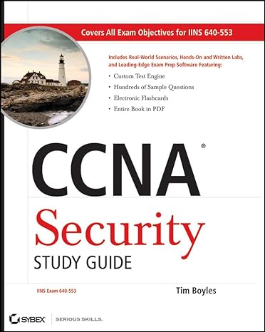 ccna security study guide exam 640 553 1st edition tim boyles 0470527676, 978-0470527672