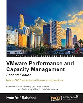 vmware performance and capacity management 2nd edition iwan 'e1' rahabok 1785880314, 978-1785880315
