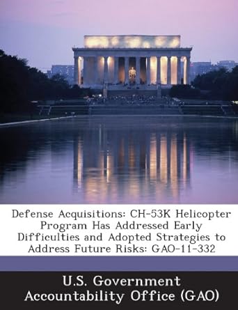 defense acquisitions ch 53k helicopter program has addressed early difficulties and adopted strategies to
