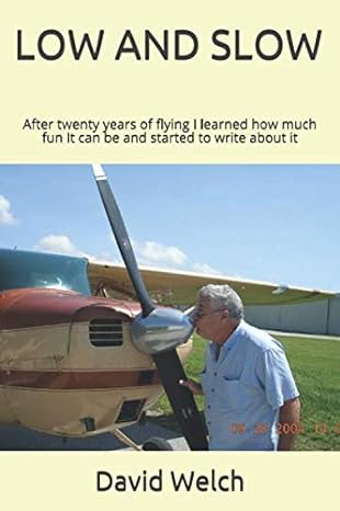 low and slow after twenty years of flying i learned how much fun it can be and started to write about it 1st